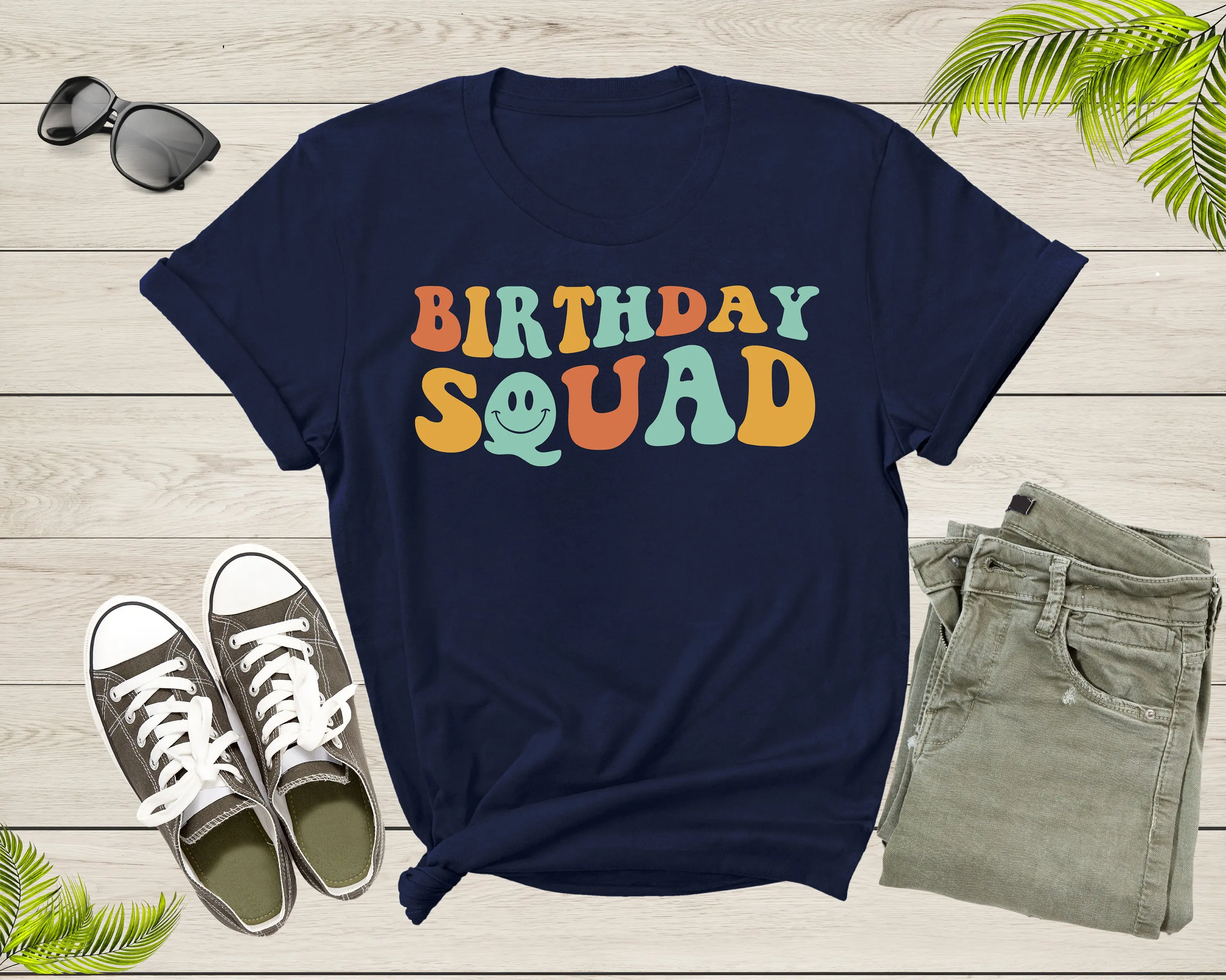 It Is My Birthday Crew Squad Boy Girl Sister Brother T Shirt Present For Kids Boys Girls