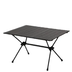 Aluminium legierung Camping tragbaren Klapptisch leichte Picknick Outdoor-Tische Möbel versenkbare Reise tisch Pliante