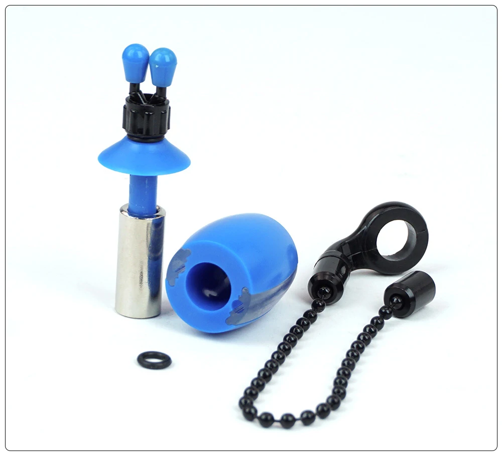 Hirisi 2 Stück Karpfenangeln Swinger Bissanzeiger, 5 Farben, langlebiger, durchsichtiger Kunststoff mit liniensicheren Clips, Karpfenangeln-Zubehör – Detail 5
