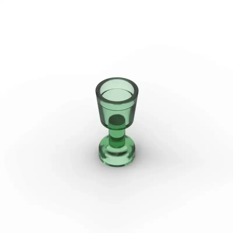 MOC 10PCS Part Bricks 2343 6269 30002 Wine Glass Building Blocks Set Dining Table Cups Particle DIY Toys Children Birthday Gifts