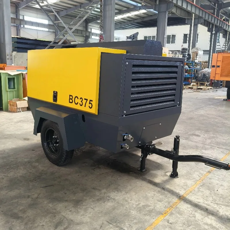 375-400 Cfm Deutz Engine Silent Shock Absorption Mining Diesel Mobile