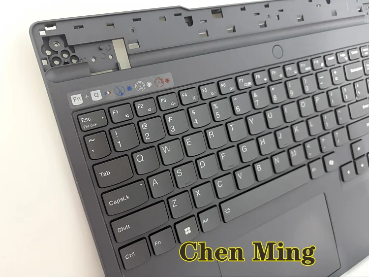 5CB1P73780 لينوفو ليجيون 5 15IRX9 Y7000 IRX9 83JJ palmrest c غطاء لوحة المفاتيح لوحة اللمس Storm Gray