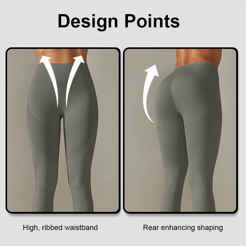 Women Leggings for Fitness Yoga Pants Seamless High Waist Sport Tights Scrunch Butt Legging Gym Workout Leggings Women