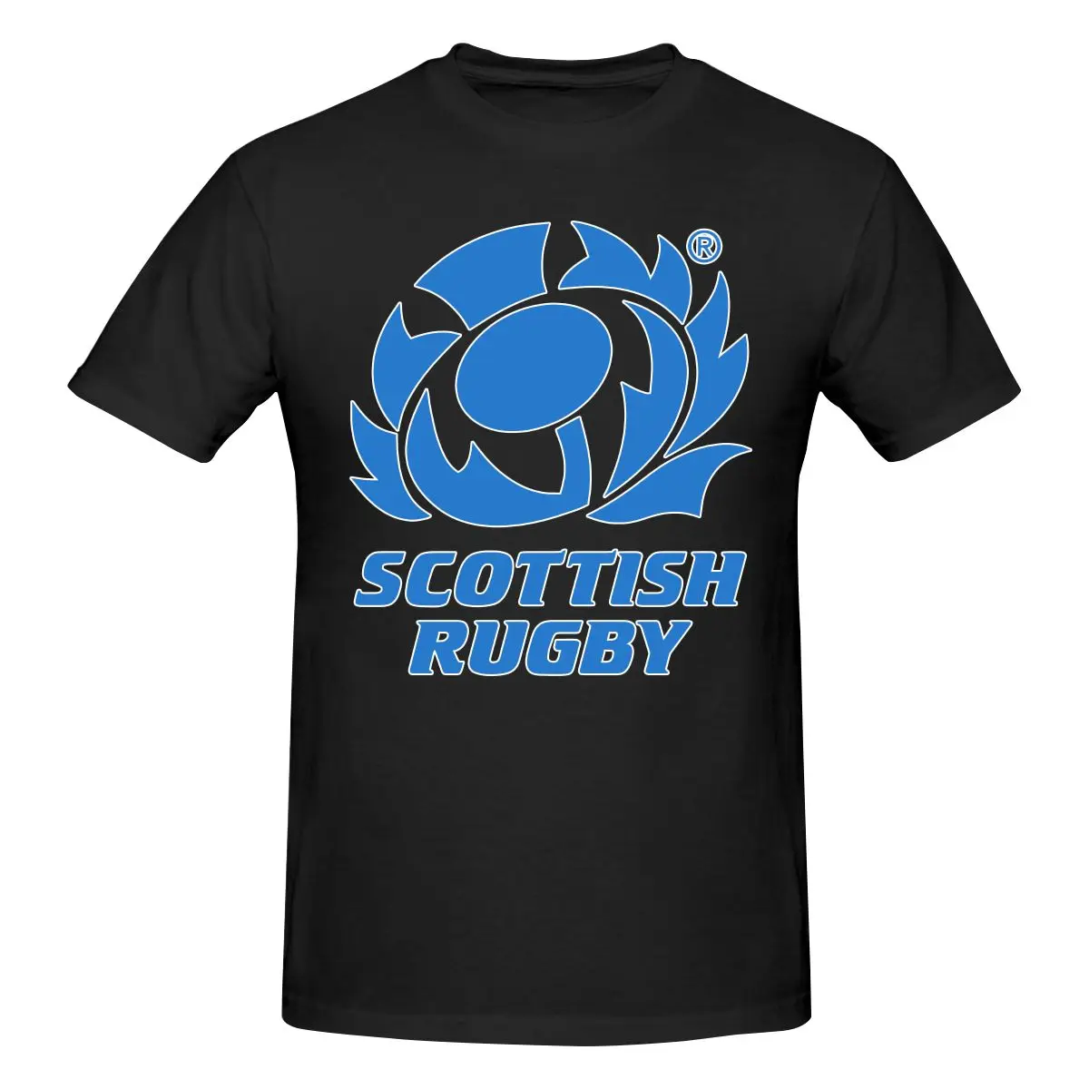

Funny Scotland Rugby Men's Printed T-Shirt Unisex T shirtClothing