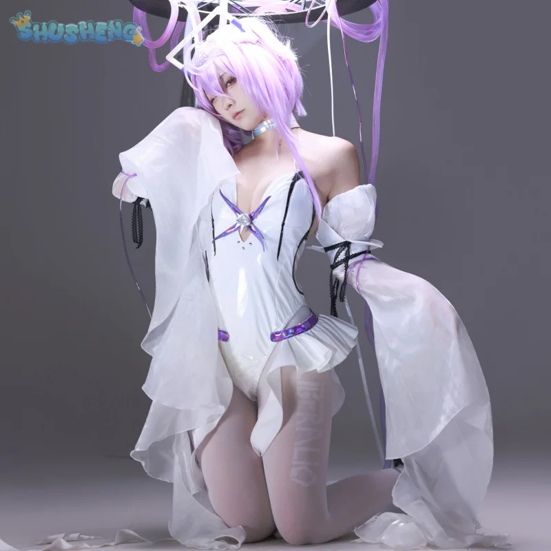 

Liberalio Косплей Костюм Игра Аниме NIciale Новый Хэллоуин вечерние женский сексуальный кожаный комбинезон Рождественский пляжный купальник с медузой