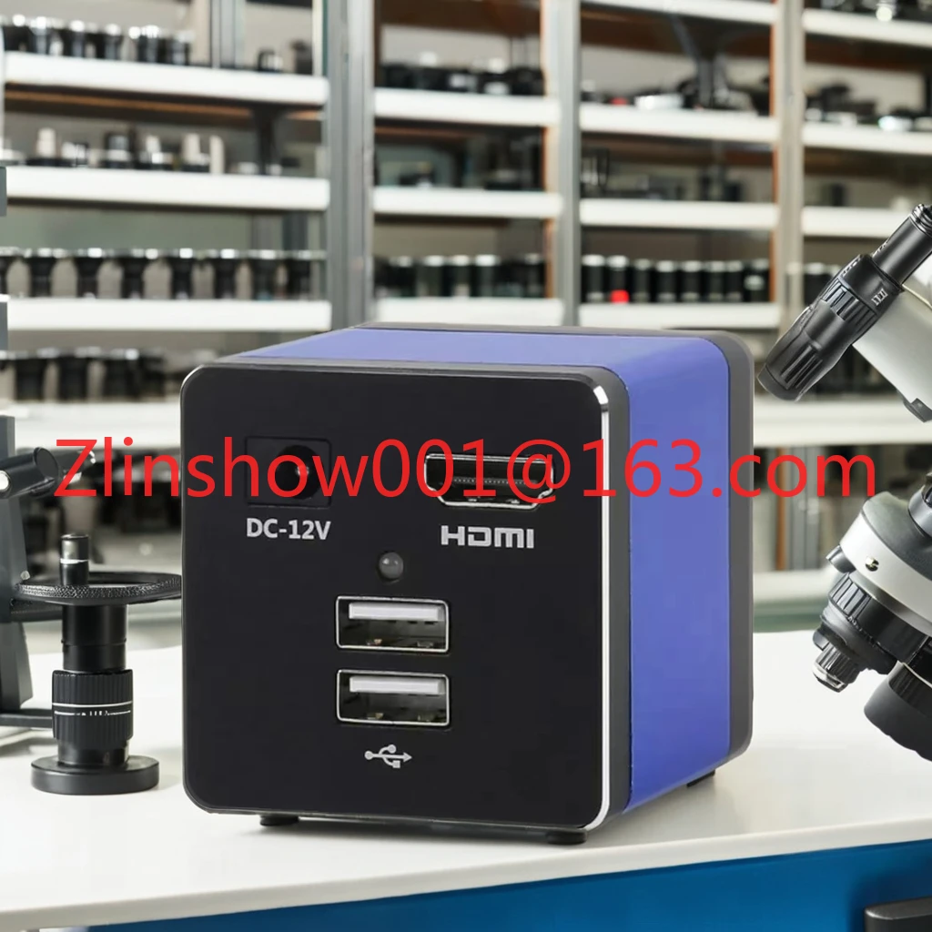 HD 2K 1080p 60fps IMX335 Sensor USB Flash Storage Digital Microscope Camera With HDMI-Compatible Output