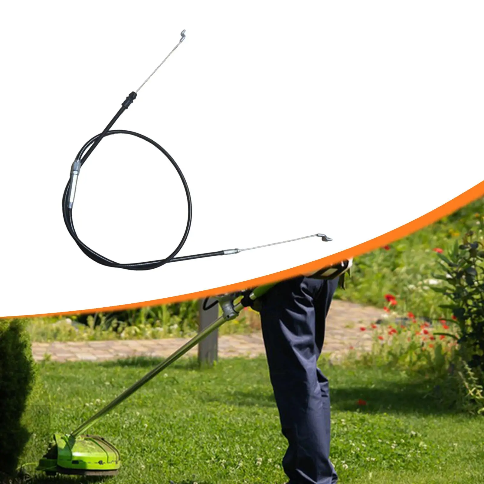 

Clutch Drive Cable Lawnmowers Control Cable Outdoor Accessory Heavy Duty Replacement for 1290035 Easy to Install Professional