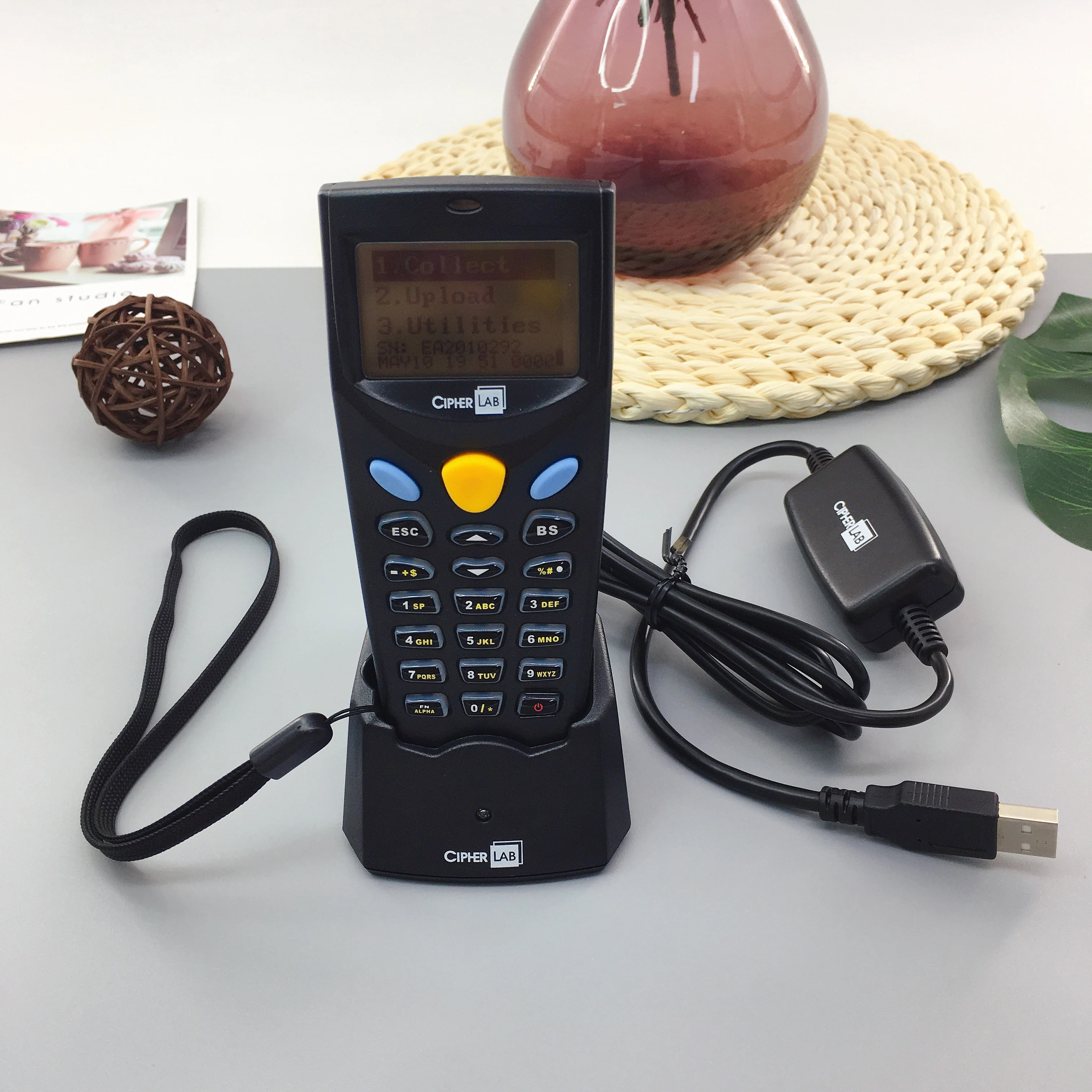 Cipher Lab CPT 8000C RS232 Wireless Data Terminal/Collector scanner