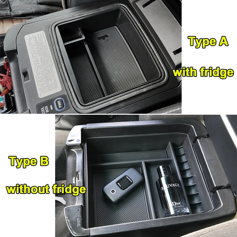 Car Armrest Storage Box Center Console Tray Pallet For Toyota Land Cruiser Prado J120 J150 Lexus GX470 2004-2019 2020 2021