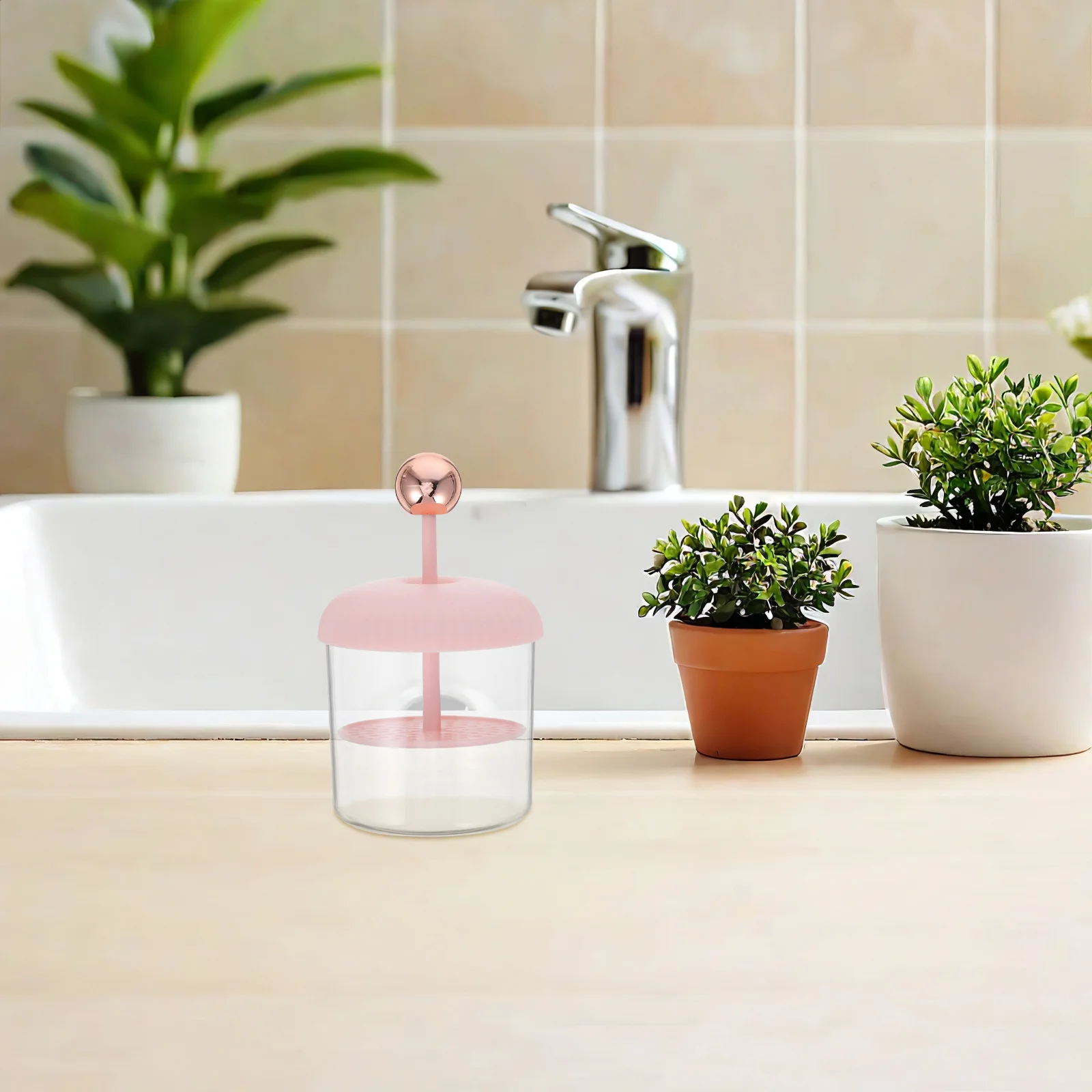 เครื่องทำฟองใสสำหรับผิวหน้า เครื่องทำฟองทำความสะอาดผิวหน้า ดีไซน์กะทัดรัด ถ้วยทำฟองแบบง่าย อุปกรณ์ทำฟอง