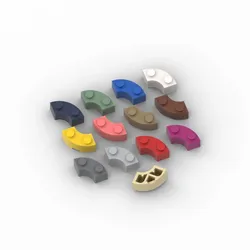 20PCS MOC Parts 3063 85080 Brick Round Corner 2x2 maccheroni mattoni compatibili fai da te Assmble Building Blocks particella Ki