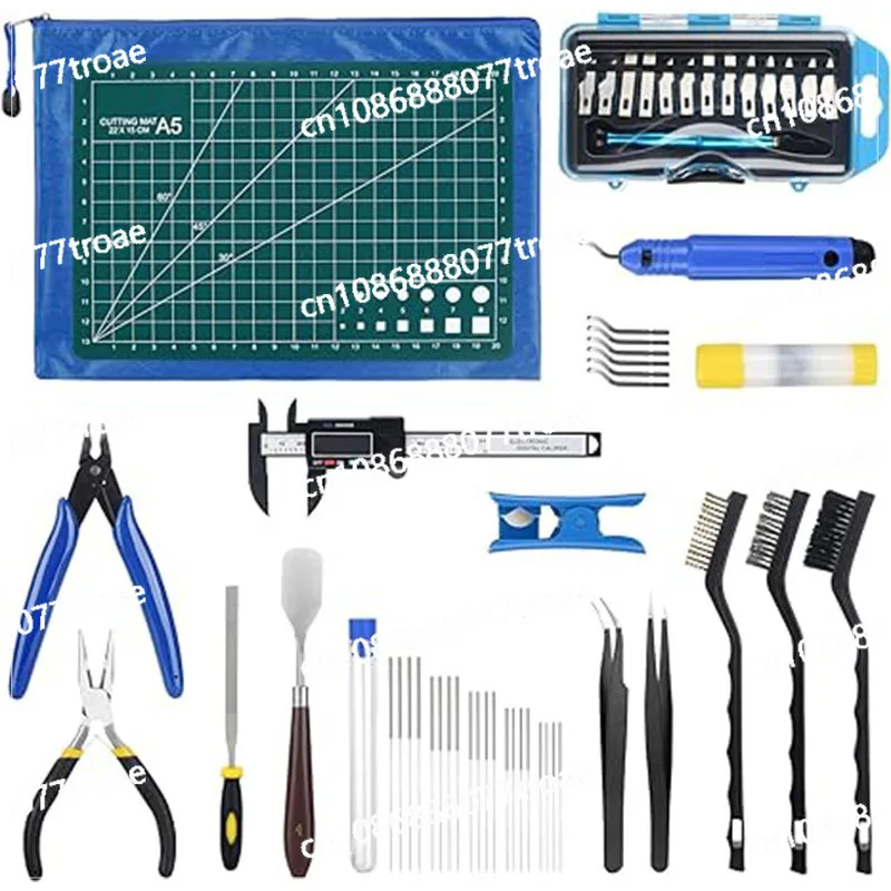 

55 piece set of 3D printer accessory kit for 3D printer cleaning and polishing