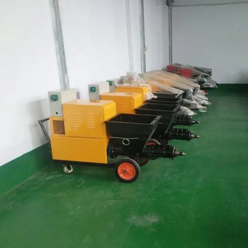 

High Output Wall Putty Machine For Cement Plastering Concrete Mortar Spray Machine With Motor Core For Sale