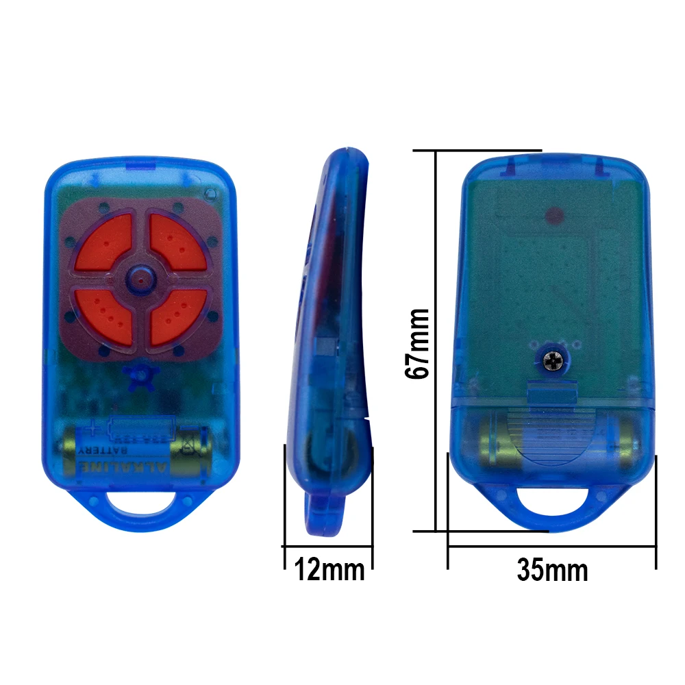ATA PTX4 Securacode Garagedeur Afstandsbediening 433.92MHz Rolling Code Handheld Gate Command Opener Zender