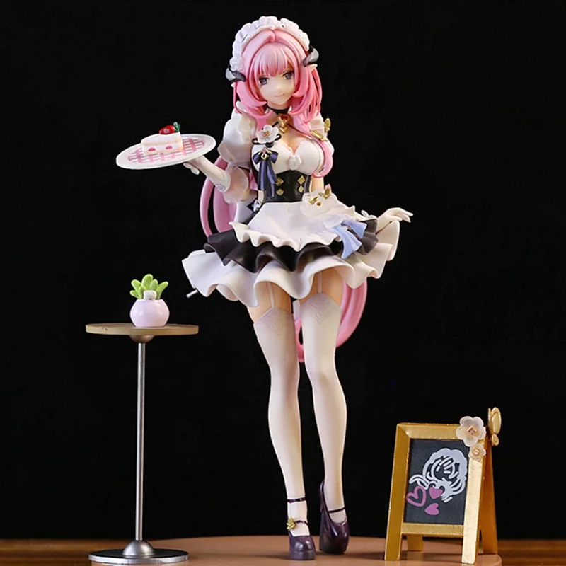 25cm Honkai Impact 3 Figures Elysia Anime Figure Kiana Kaslana Figurine Elysia Statue Pvc Gk Sexy Model Desktop Decoration Toys