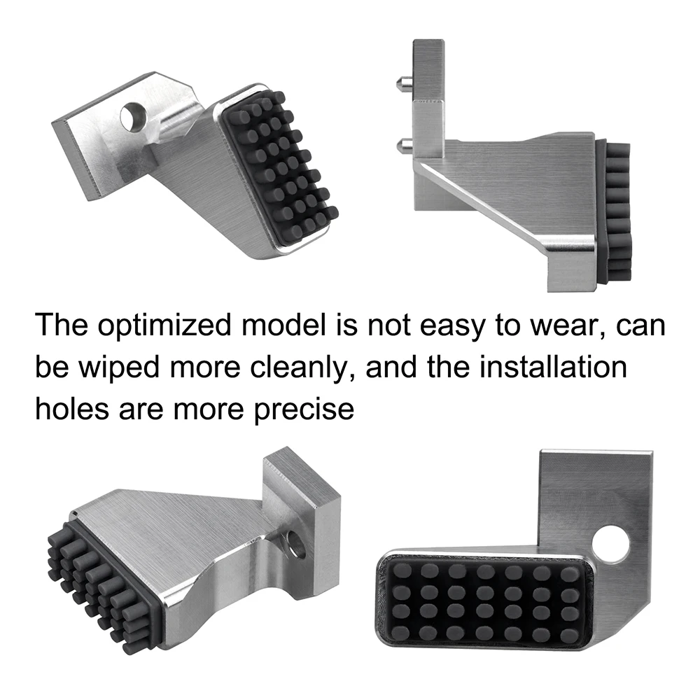 Nozzle Wiper For Bambu Lab X1 P1 Series Mounted Scrubbers Silicone Brush Print Head Cleaner Printer Head Wiping 3D Printer Part