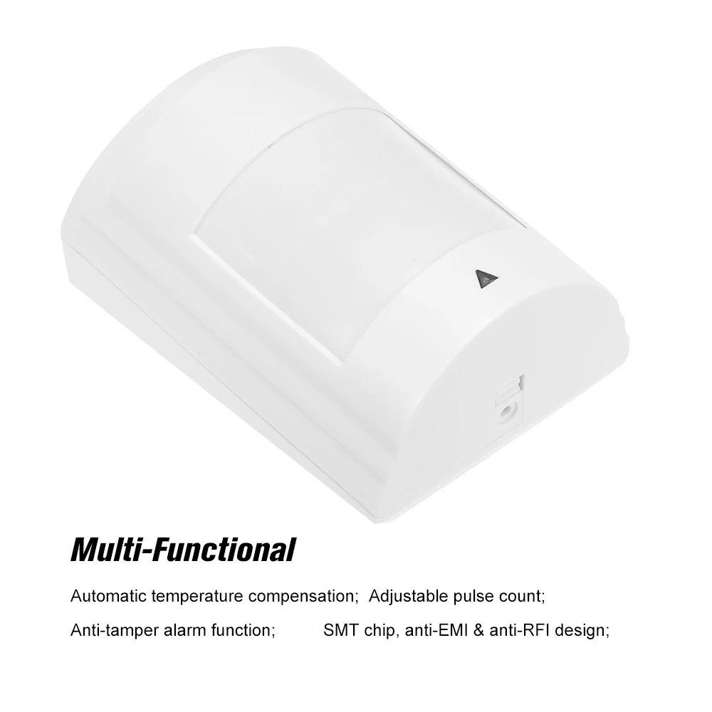 Anti-Pet PIR Motion Sensor Wired Alarm Dual Infrared Detector Pet Immune For Home Burglar Security Alarm System Wired PIR Sensor