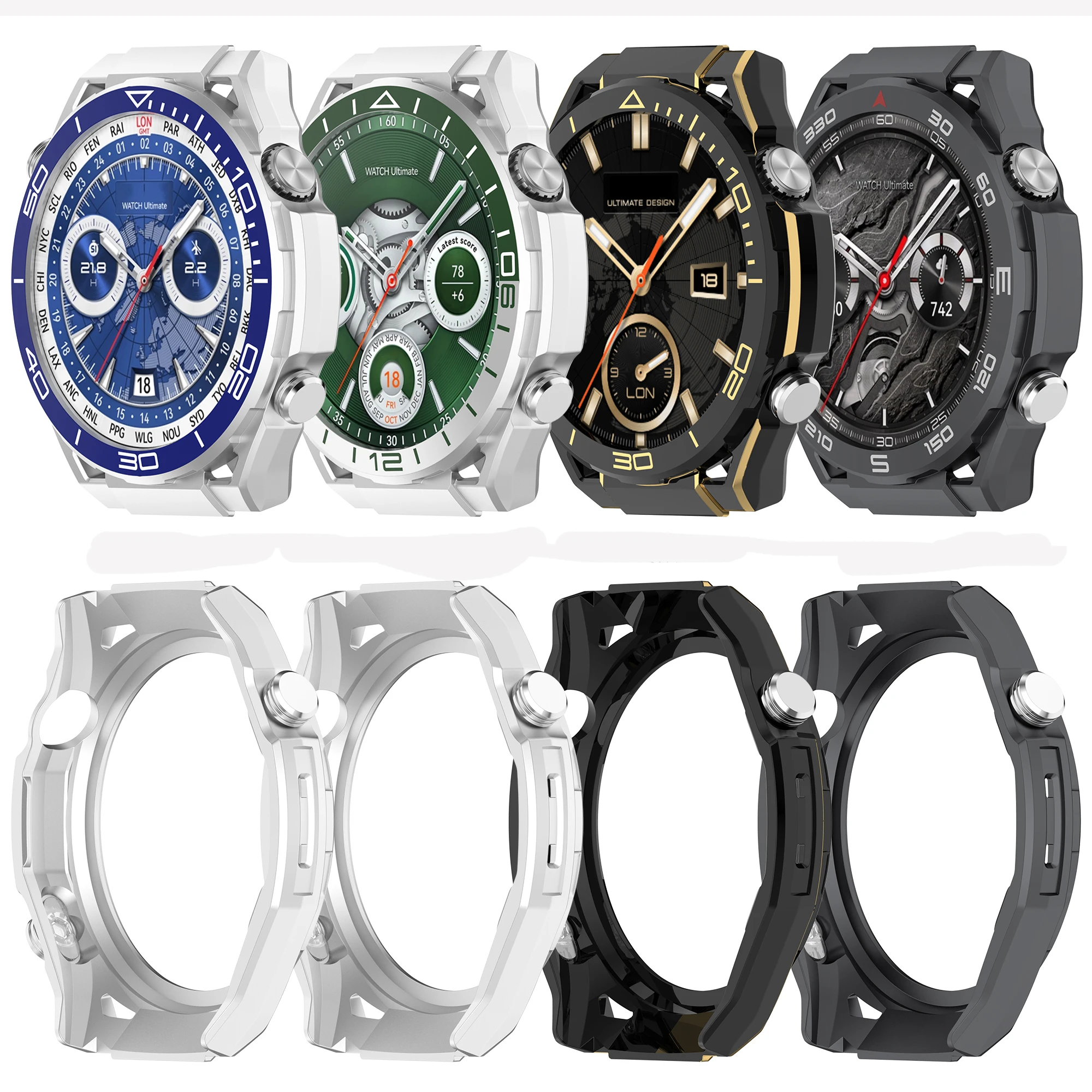 Full Coverage Protective Case For Huawei Watch GT6 46MM Extraordinary Master Smartwatch Bumper watch Cover Shell Accessories