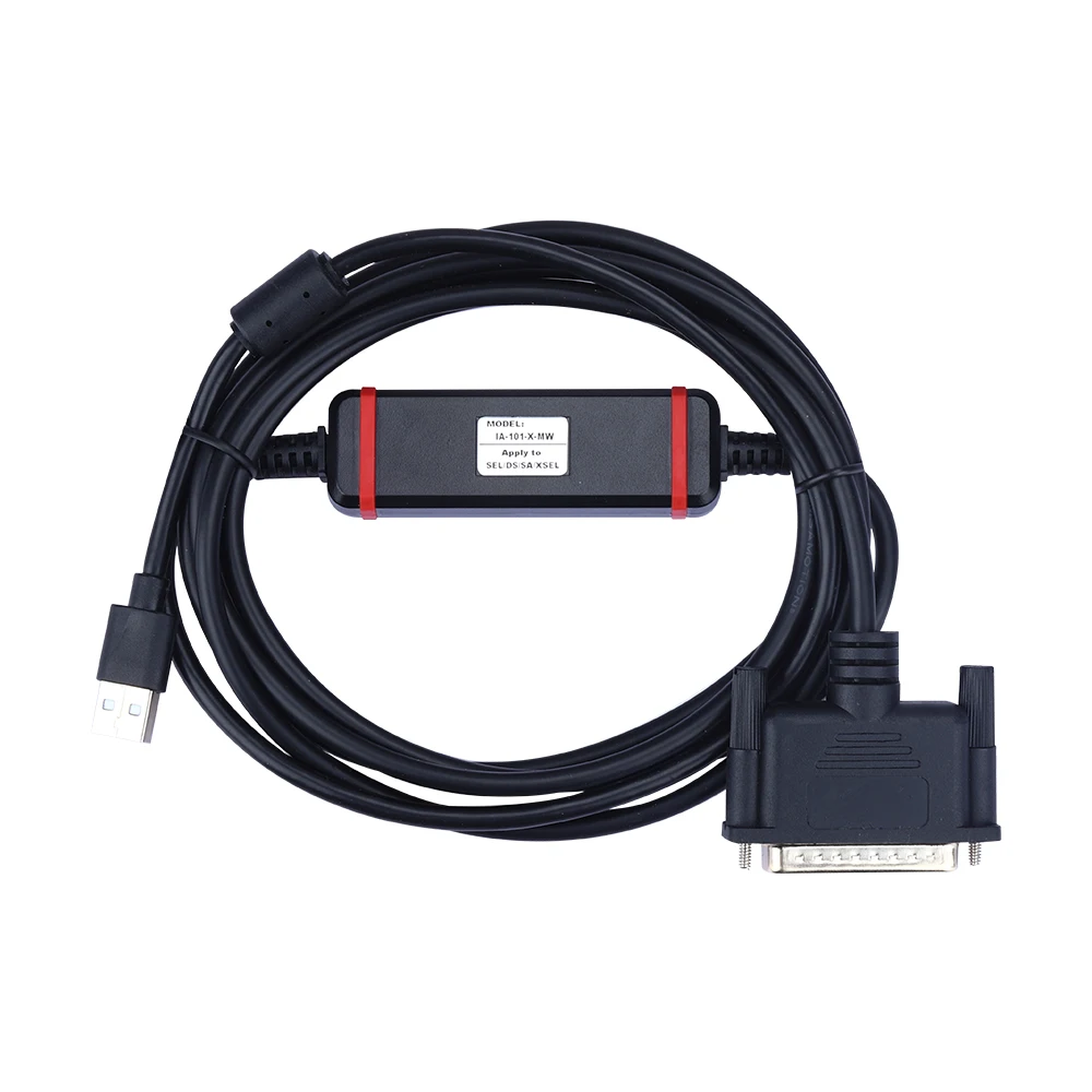 Suitable for IAI Drive Controller Programming Cable SEL/DS/SA/XSEL Debugging  IA-101-X-USB MW DB25