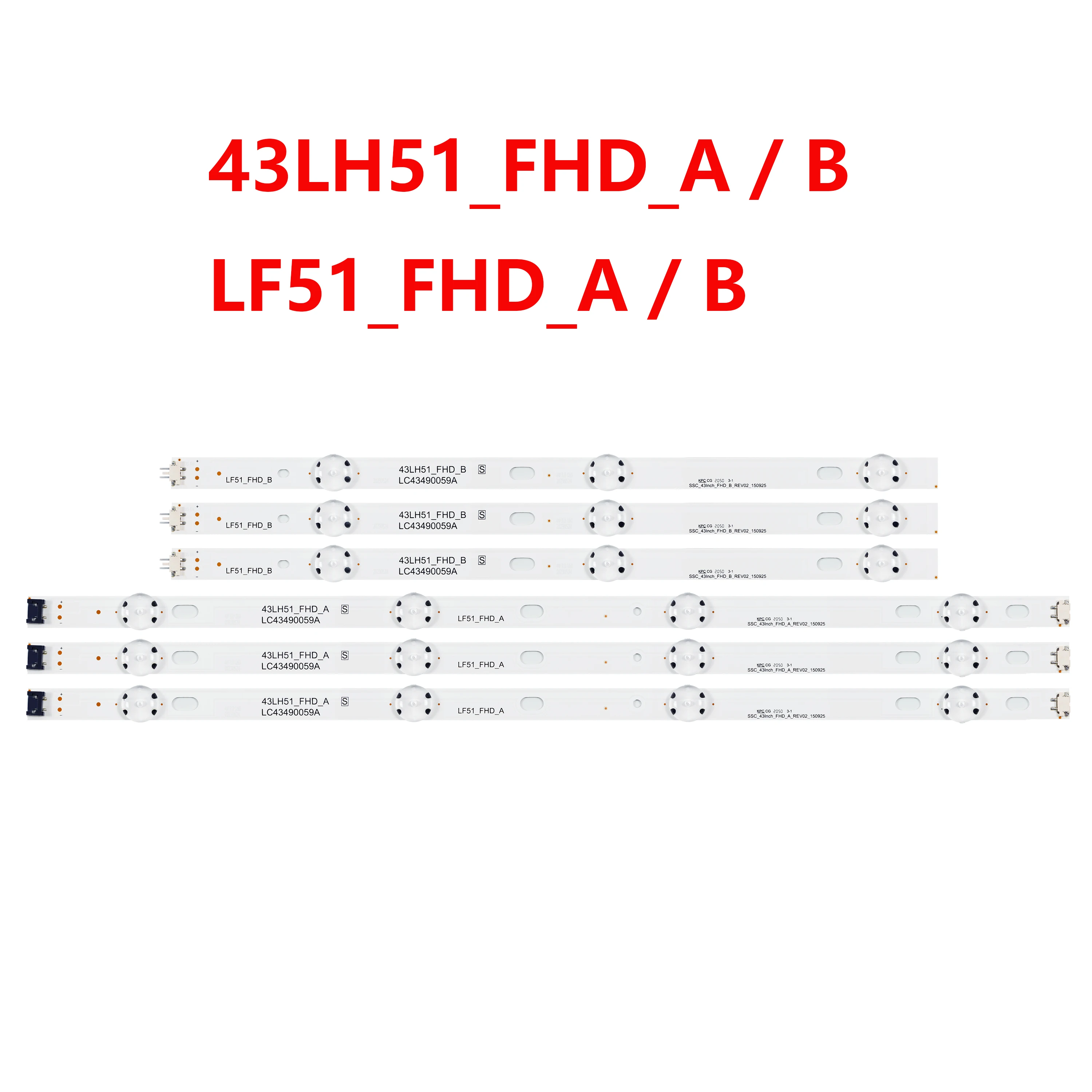 

Светодиодная лента для Innotek 15,5Y 43 дюйма FHD LED ARRAY Rev0.0 43LH5100-ZE 43LH575V 43LH500V 43LF510A 43LF510T 43LH5900-UD 43UK6200PSA