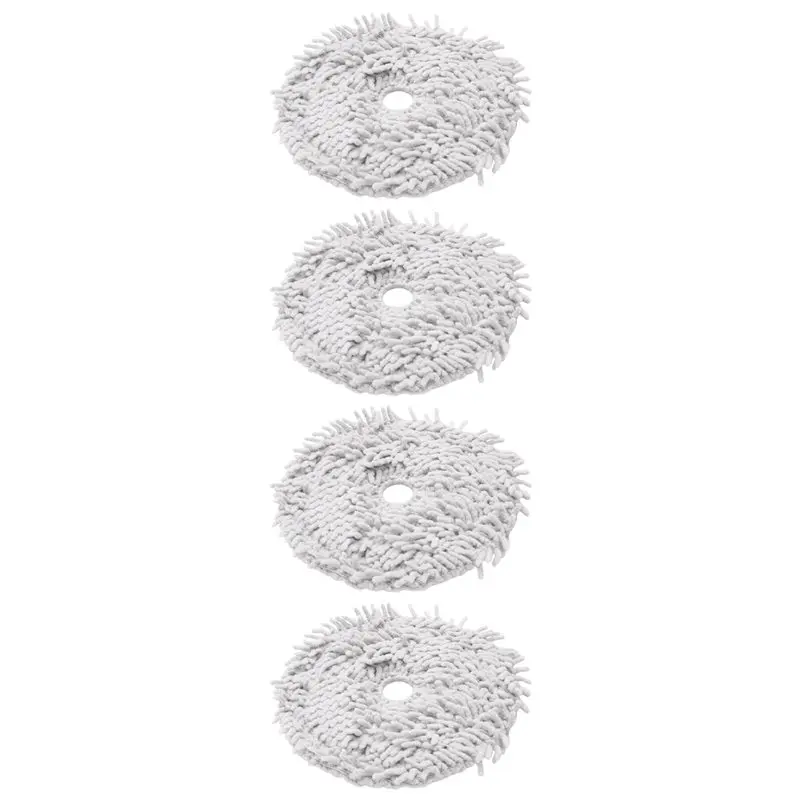 AA94-Mop Pads For Dreame Bot W10 & W10 Pro Self-Cleaning Robot Vacuum Cleaner Spare Parts Replacement Accessories