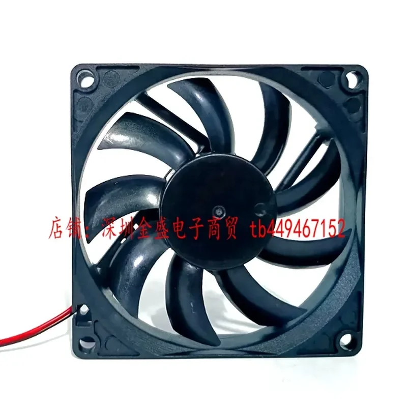 for EVERFLOW 8015 8CM Fan 4 Wire Speed Regulation Double Ball Bearing R128015BM 12V 0.25A Cooling Fan