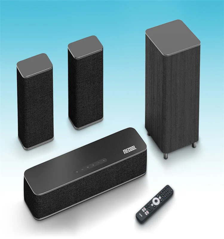 

MECOOL KS3 Soundbar Surround Speakers Home Theater System Built-in TV Box