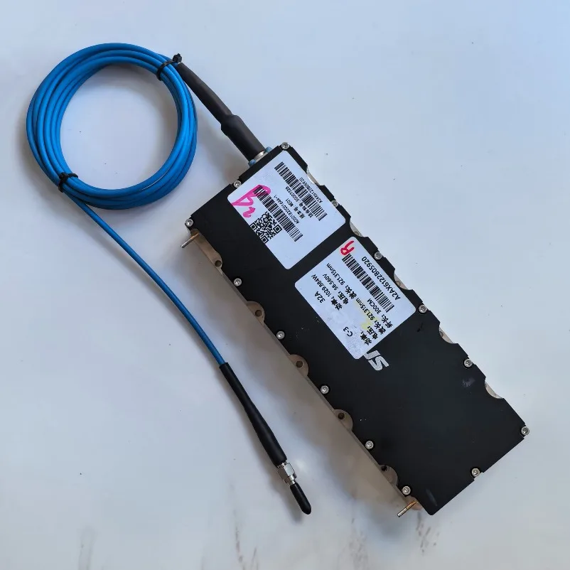 Second-hand disassembly and modification of optical module 1000W armored SMA905 connector can cut 2mm stainless steel iron