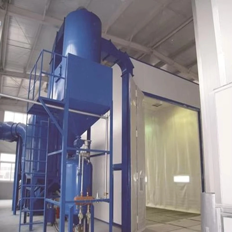 20ft 40ft Movable Container Sandblasting Room Complete Set Shot Blasting Booth for Metal Surface Rust Removal