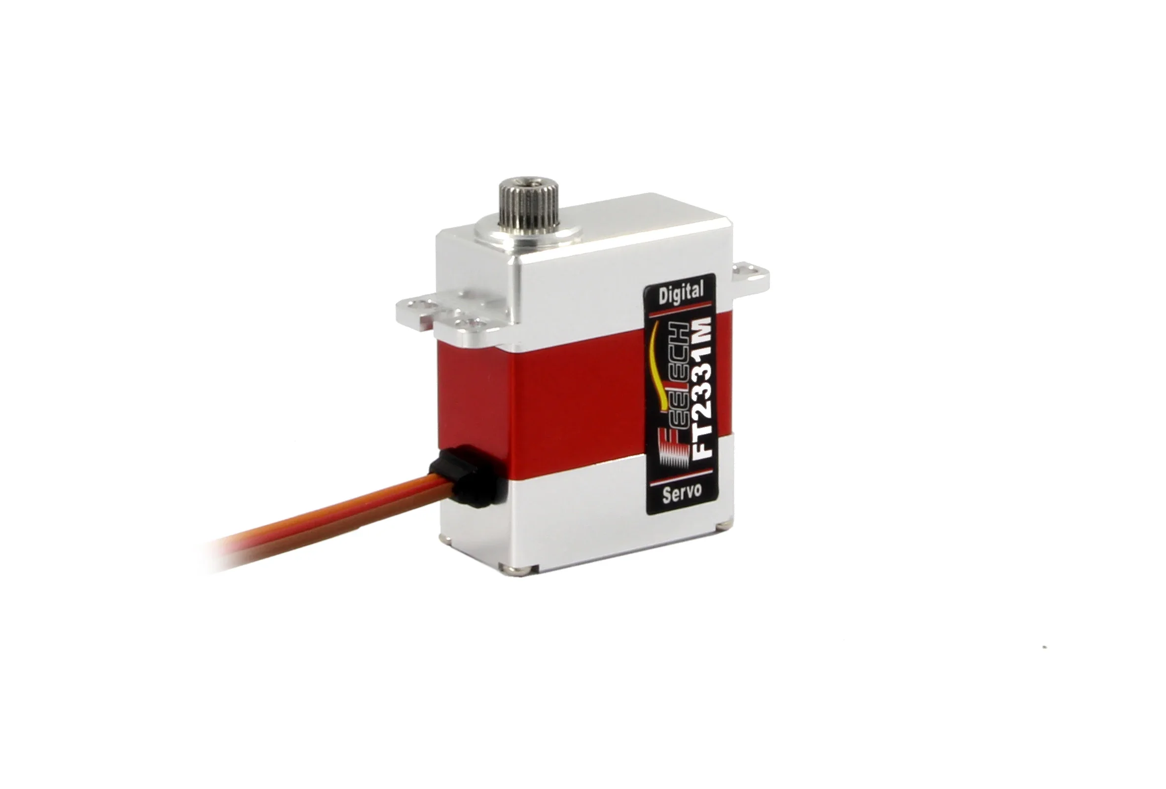 SmCp2pcs Feetech Micro 0.07sec/60degree 3.5KG Digital All Metal Case Servo FT2331M With 25T For Rc Helicopter And Rc Airplane M