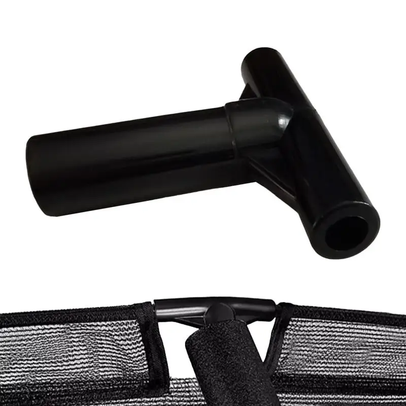 Trampoline T Joint Parts Enclosure Replacement Tube Quick Connect Pole Caps Protective Tube Trampoline Pole Caps Accessories