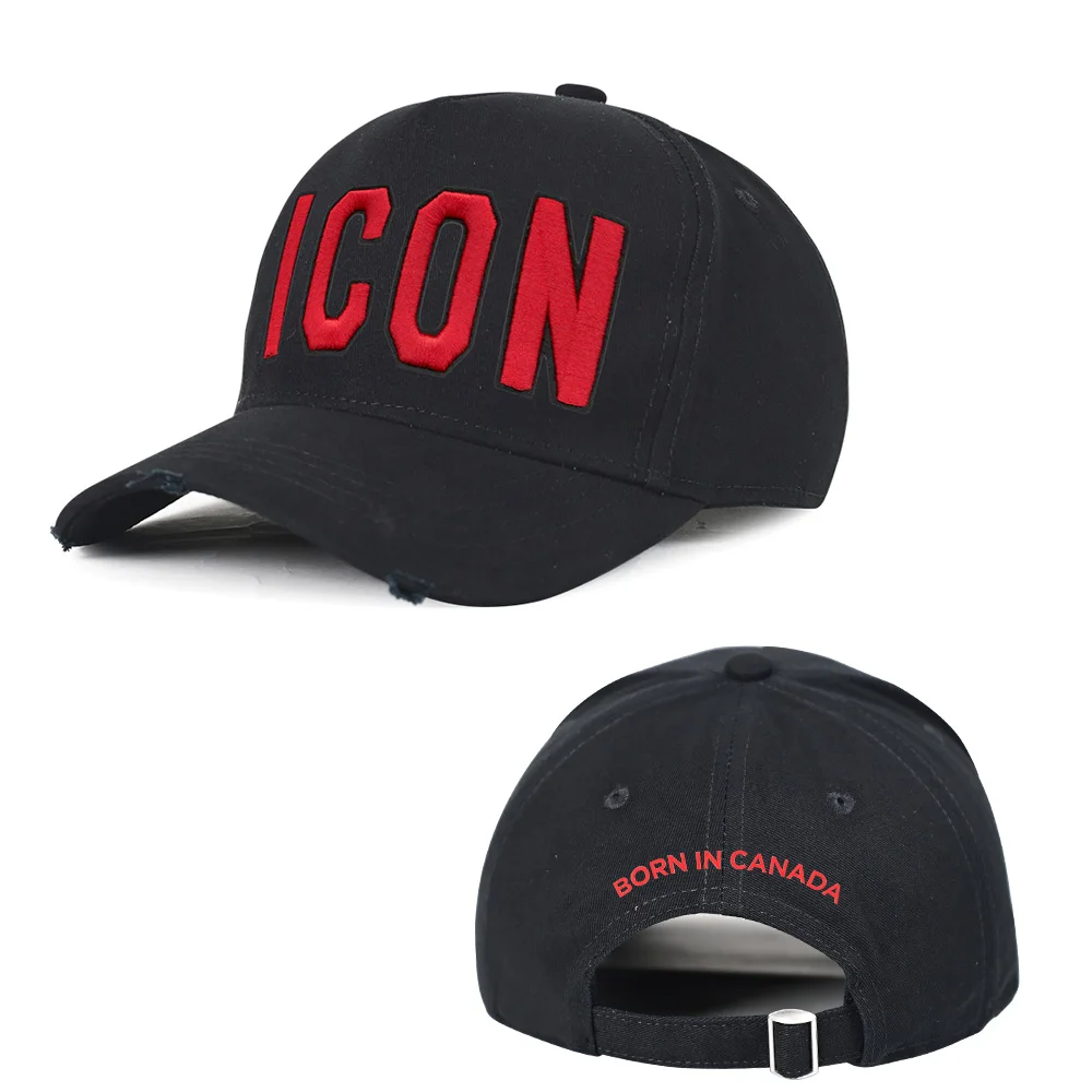 ICON hat Mesh Summer Baseball Cap for Men Women Embroidery ICON Letters Dad Hat Hip Hop Trucker Cap Hombre Gorras Casquette