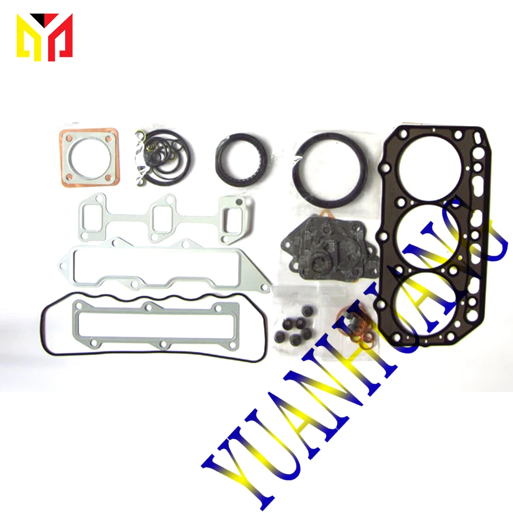 

3TNE88 Engine Full Gasket Kit Overhual Set For Yanmar Excavator Tractor Diesel Cylinder Head