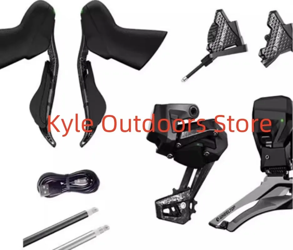 

Шоссейный велосипед WHEELTOP EDS-TX Беспроводная электронная группа из углеродного/алюминиевого сплава 3-14S