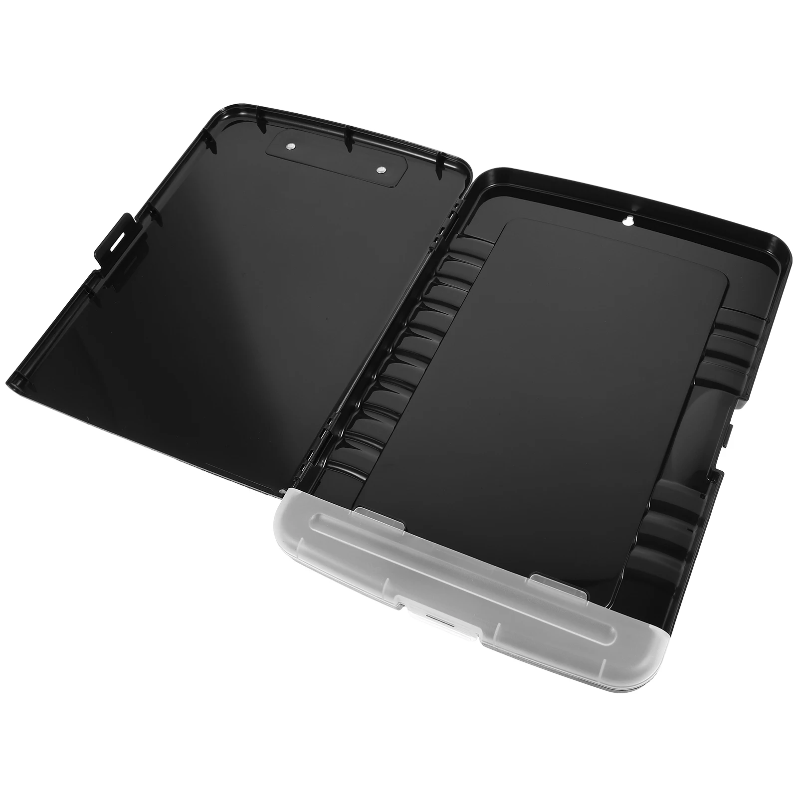 

2pcs Clipboard with Storage Folder Office Nurse Accessories Work Clipboards Heavy Duty Large Capacity Nursing Hospital Use