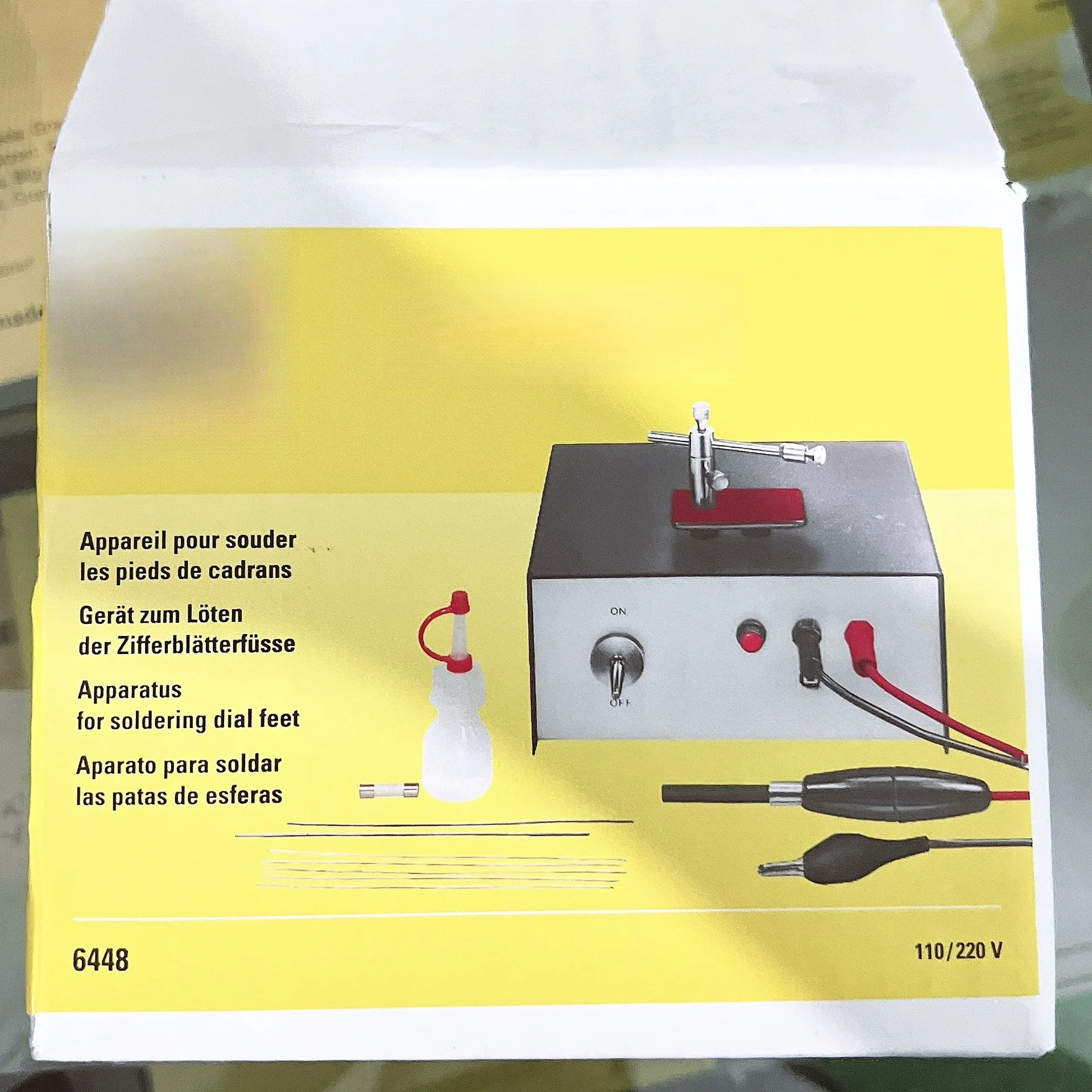6448 Dial foot, literal foot welding machine, watch repair tool