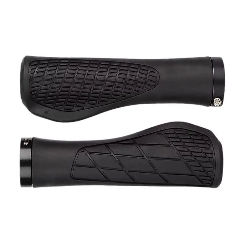 

1Pair MTB Bike Handlebar Grips Anti-Skid Comfortable Lockable Soft Rubber Cycling Accessory
