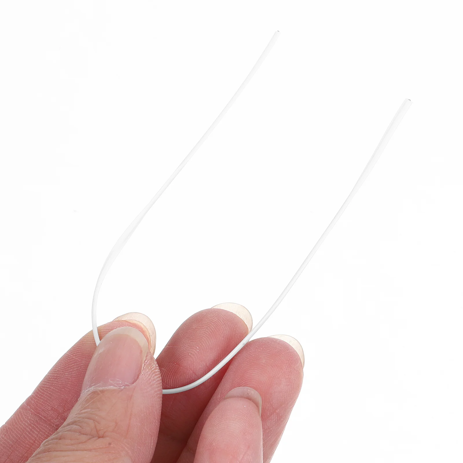 

500Pcs Plastic Coated Iron Wire Ties 6 Inch Flexible Strong Wire Wraps Cable Cord Organizer Reusable for Garden Office Travel