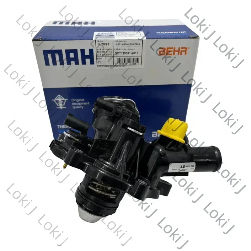 Loki JCoolant ترموستات لمحرك Benz M271 W204 C180 C200 W207 E200 E250 W212 E200 E260 OEM؛ أ 2712000315