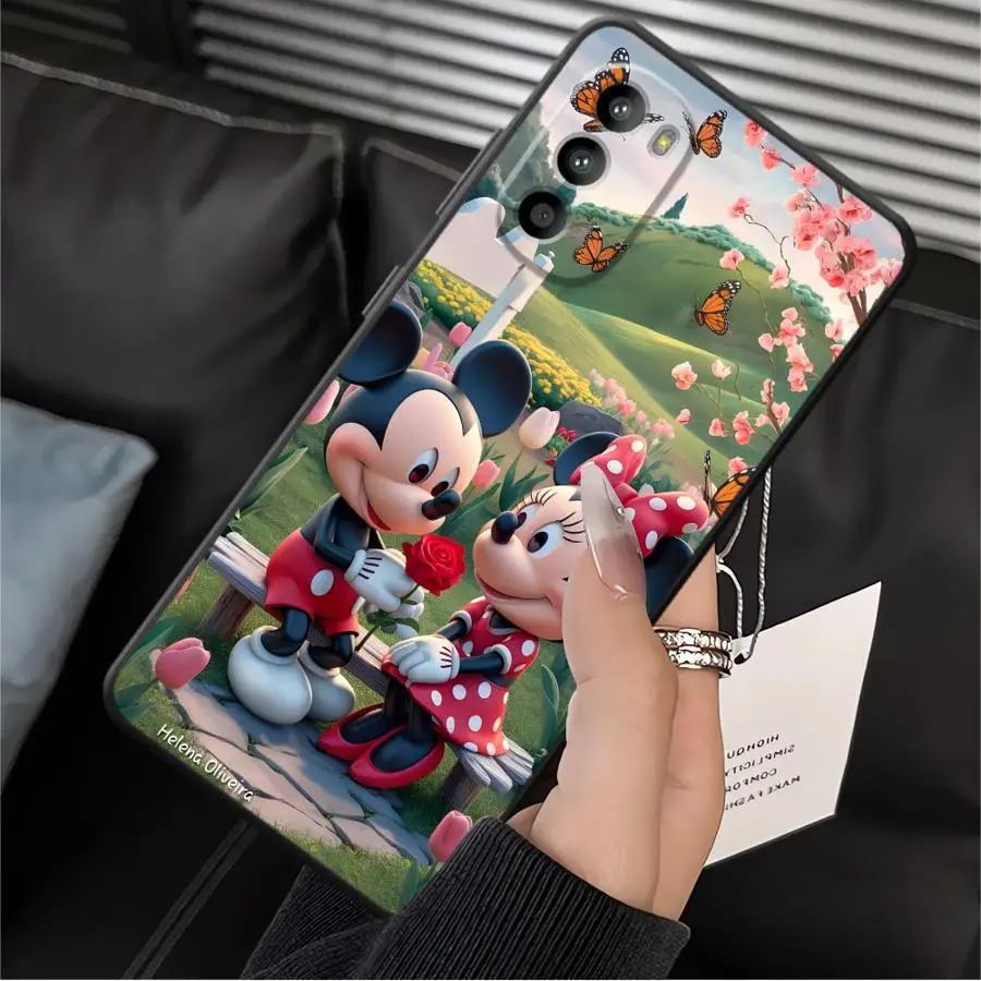 حافظة هاتف خلفية ناعمة من ديزني ميكي ميني لهاتف Moto X30 Pro Edge 20 30 S30 Pro #5