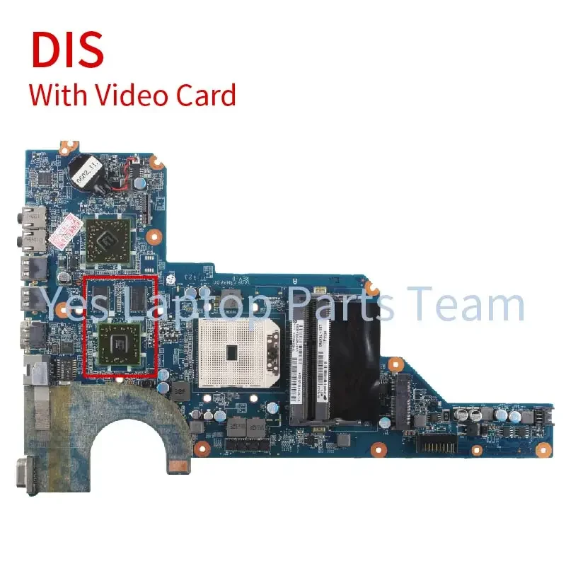 DA0R23MB6D1 DA0R23MB6D For HP Pavilion G4-1000 Laptop Mainboard 649950-001 649948-001 SOCKET FS1 R23 DDR3 Notebook Motherboard image 4
