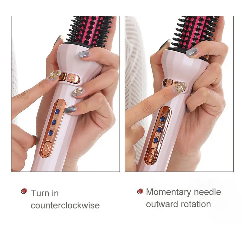 Professioneller Haarlockenstab, Tragbarer Automatischer Rotierender Haarlockenstab, Multifunktionaler Modischer Haarstyler – Detail 7