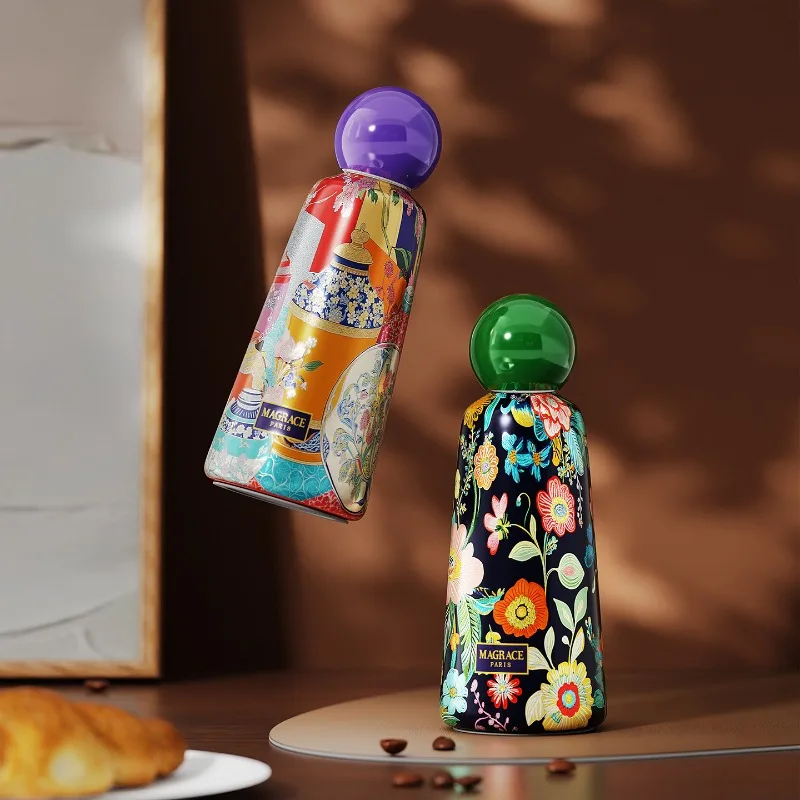 

1 шт., чашка-термос, высококачественная чашка для воды, сопровождающая чашка-термос для кофе, маленькая и портативная, новая, украшение для дома