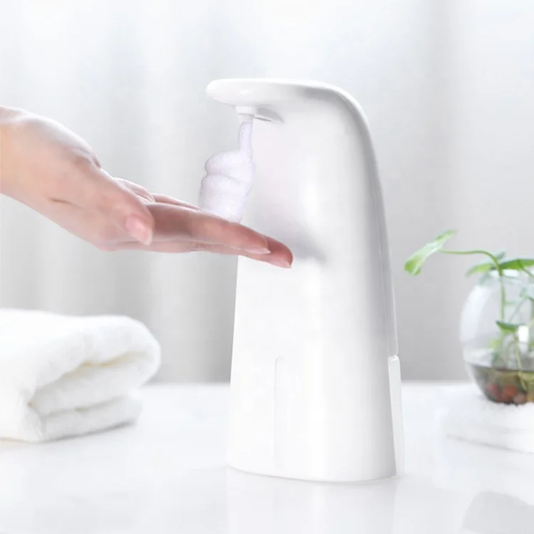 Press-free Infrared Sensor Soap Dispenser Automatic Sensor Foam Washing Hand Sanitizer 250ml Smart Touch-free Kitchen Bathroom