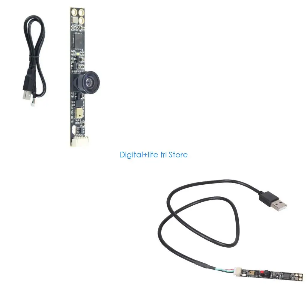 E06D GC2145 USB Camera Module for Laptop 72/120 Degree 1280x720 2MP with Microphone Cable USB2.0 Drive Webcam