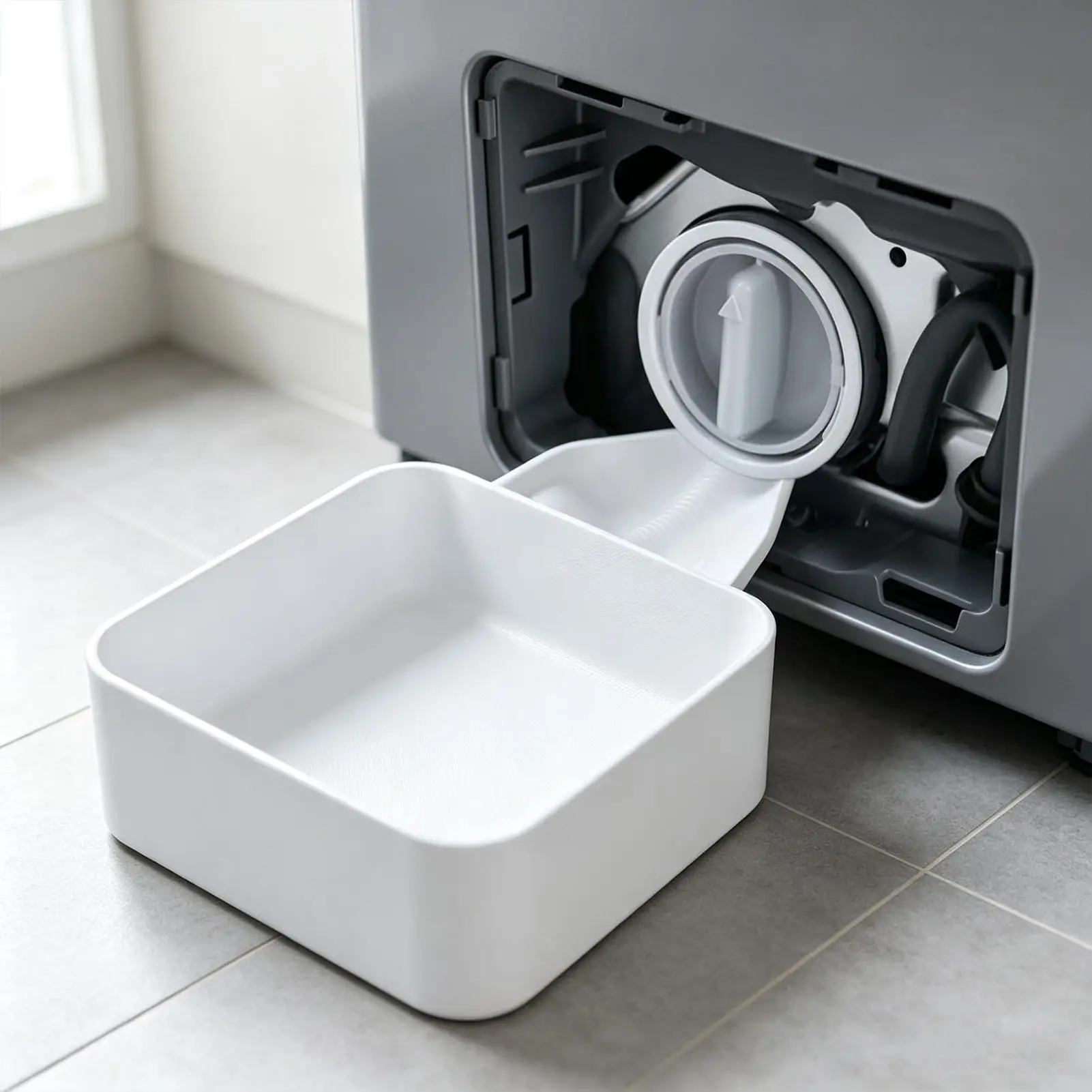 Washer Pan Front Load Washer Water Catcher Washing Machine Drip Pan for Filter Maintenance Moving Water Catch Floor Condensate