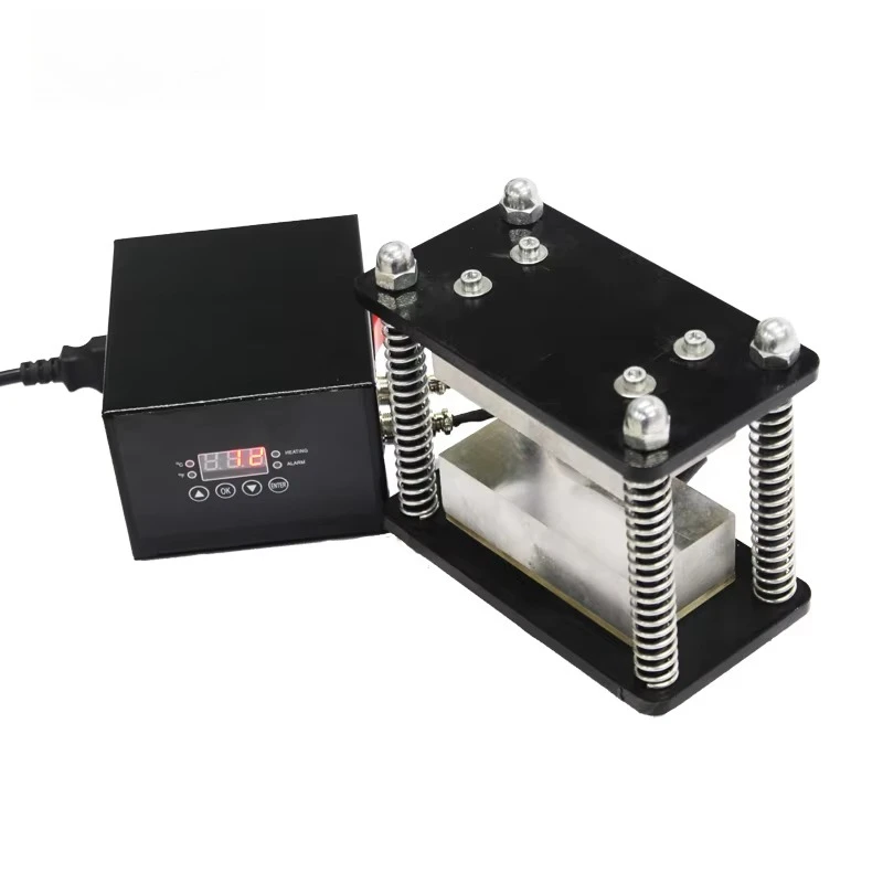 20T Dual-Sided Heating Manual 220V Oil Press Lightweight Precise Time Temperature Reader New High Pressure Heat Press Machines
