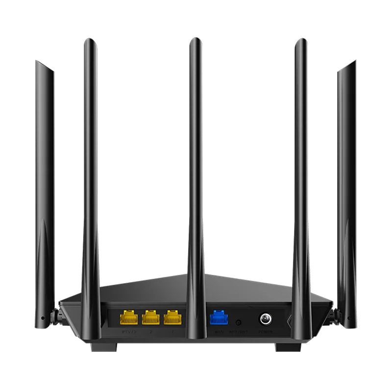 Tenda WiFi 6 Router AX1500 10/100M APP Control Dual Band Wi-Fi6 Gaming Internet Network High Speed Performance WP3 AX1/CX Pro