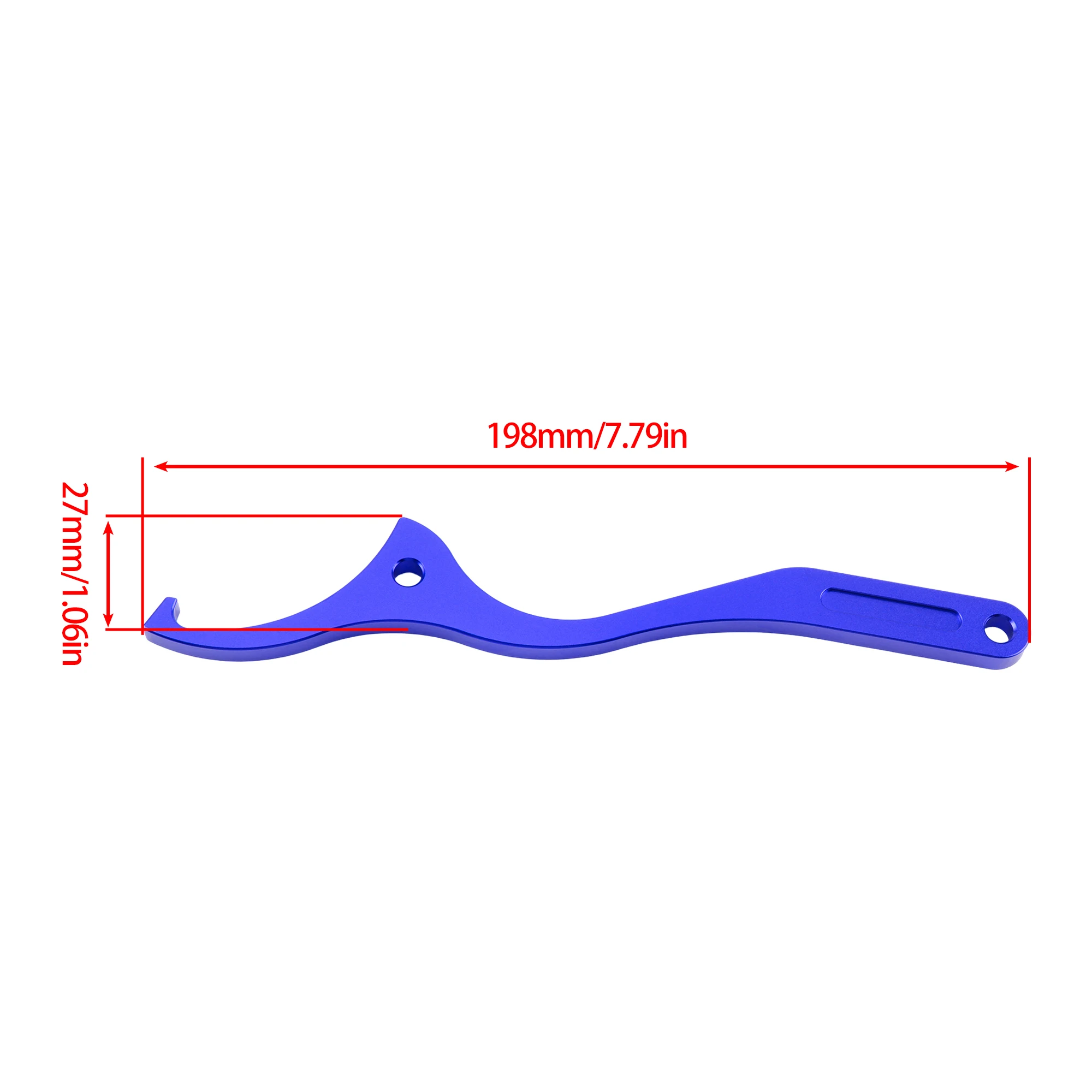 For KTM SX XC SXF XCW XCF EXC EXCF 125 500 2016 2023 Motorcycle CNC Rear Damping Shock Spanner Wrench Motocross Repair Tools 6