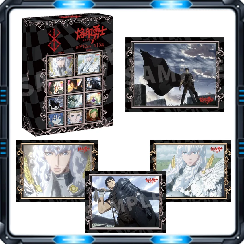 official-berserk-trading-cards-berserk-series-guts-griffith-laser-holo-cards-berserk-anime-collectible-gift